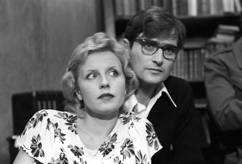 Olgierd Łukaszewicz and Krystyna Janda, sill from Interrogation, photo: National Film Library